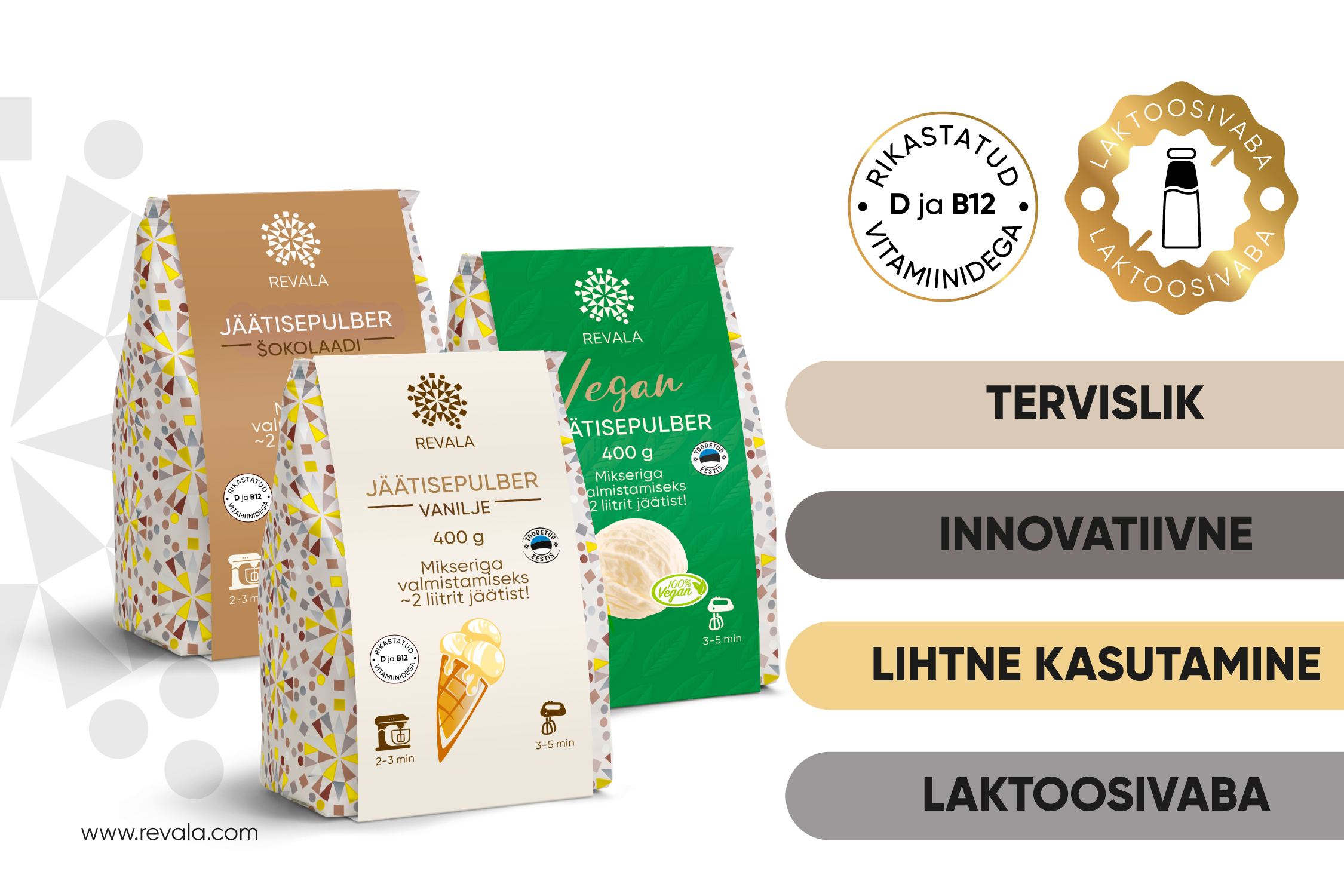 JÄÄTISEPULBER MIKSERIGA VALMISTAMISEKS - Image 4