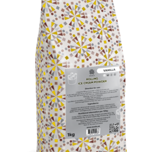 Rolling ice cream powder