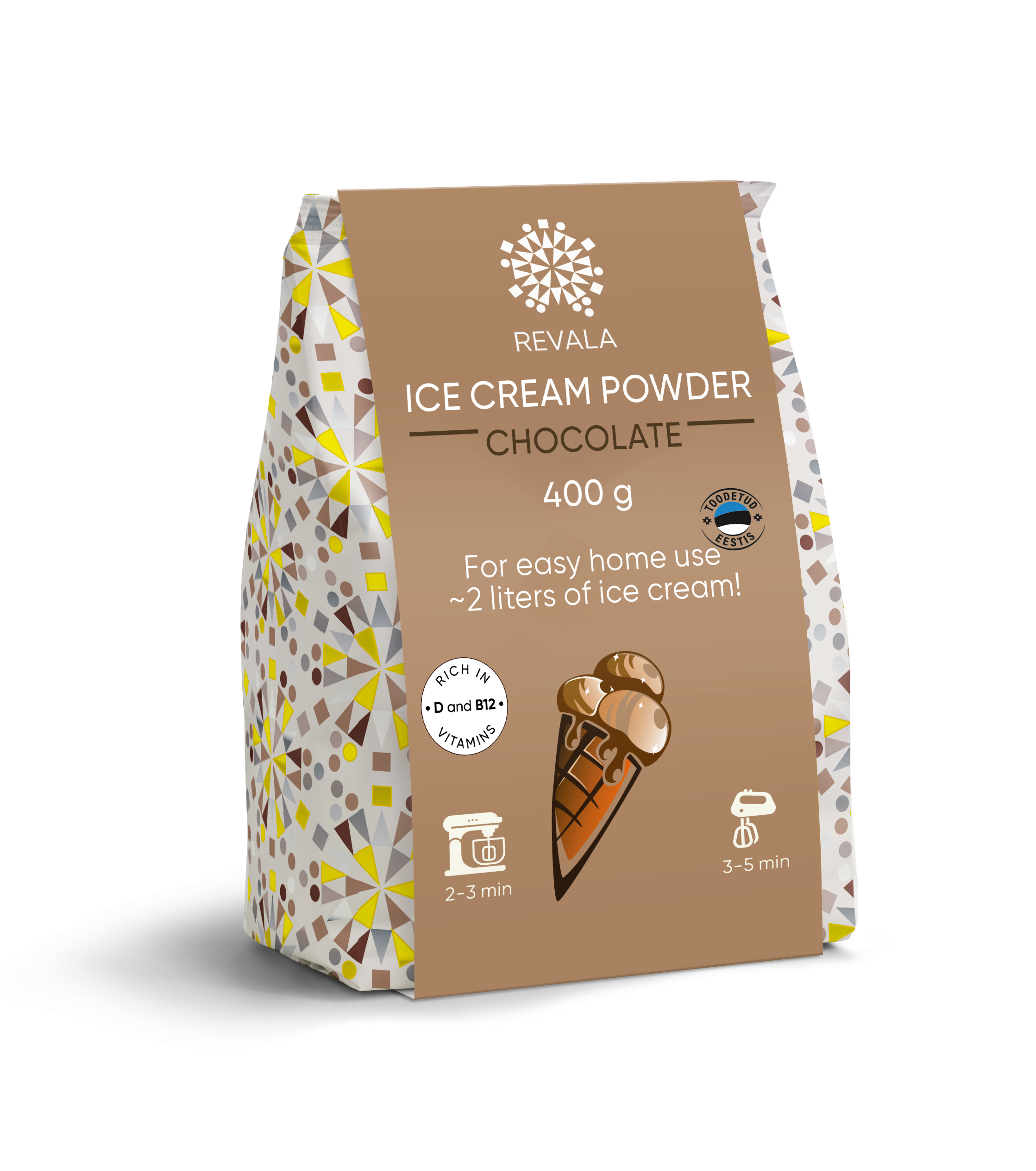 ICE CREAM POWDER FOR MAKING WITH A MIXER - Image 2